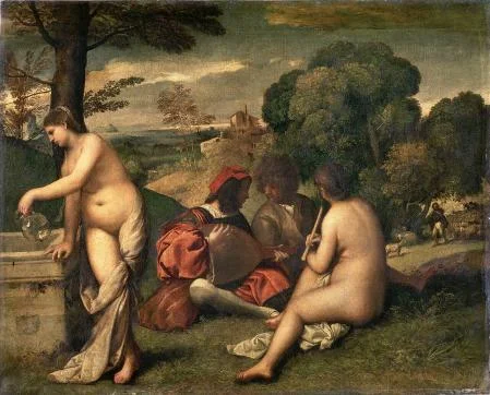 Pastoral Concert, by Titian.