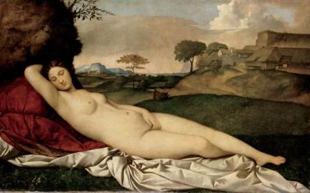 'Venus Asleep' likely stemmed from a collaboration between Giorgione and Titian.